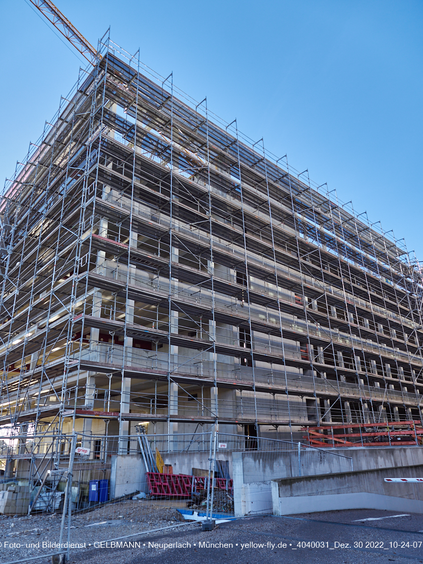 30.12.2022 - Baustelle R.EVO in Neuperlach-Süd